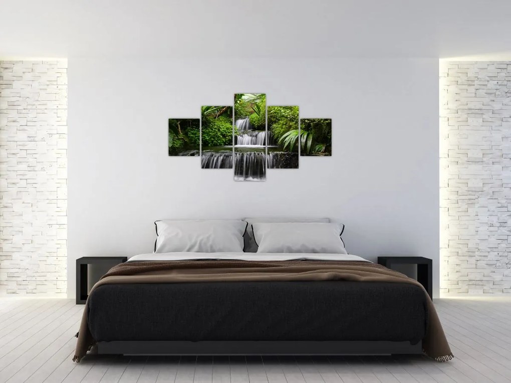 Obraz - Wodospady (125x70 cm)