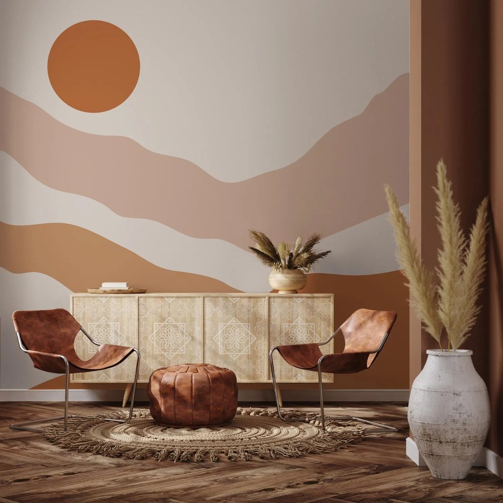 Fototapeta - Góry boho (196x136 cm)