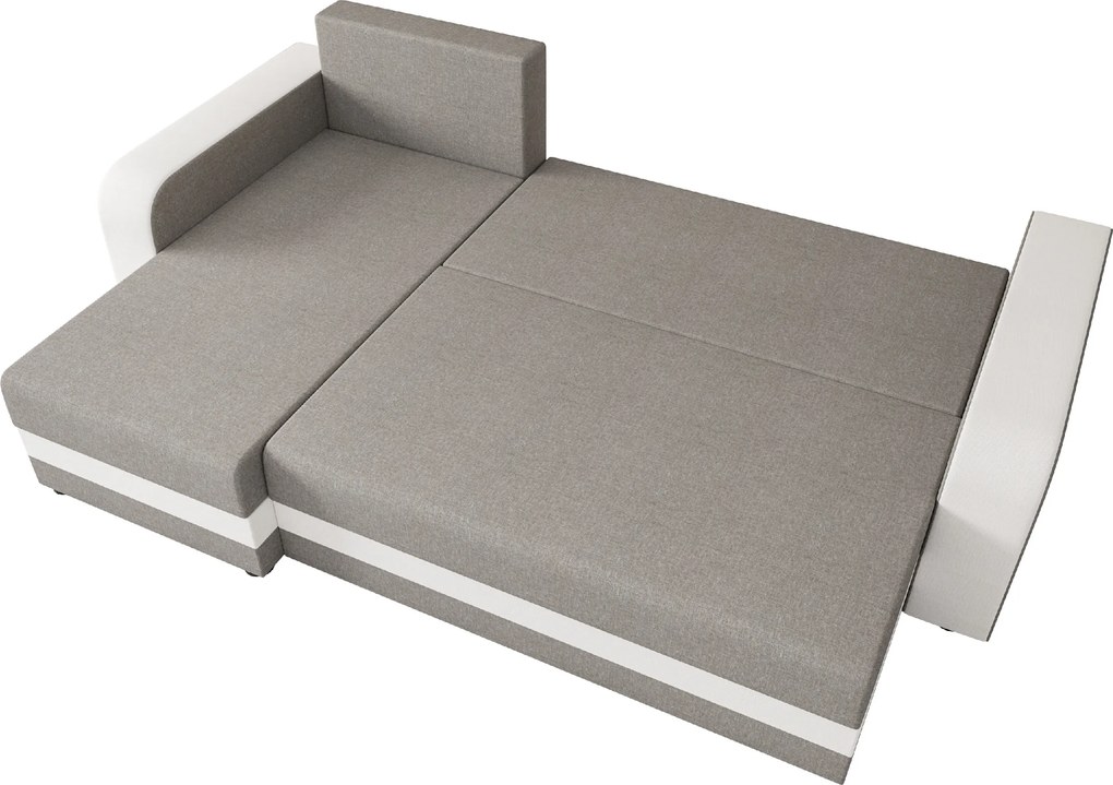PROMOCJA Rozkładany narożnik obustronny do L VALERIO 238x140 cm, ciemnozielony + 2 poduszki GRATIS II. gatunek