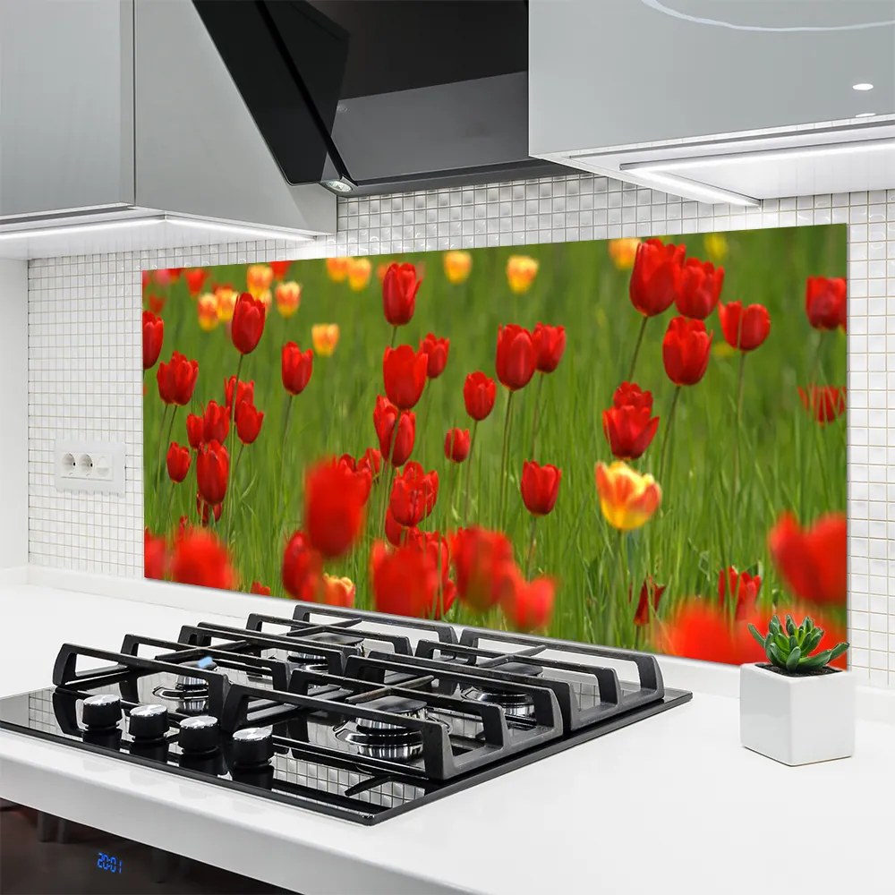 Panel Kuchenny Wiosenna Świeżość Tulipanów