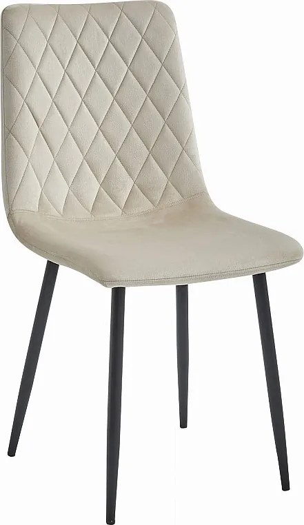 Krzesło Valora TURIN w kolorze beżowym, ergonomiczne, do salonu