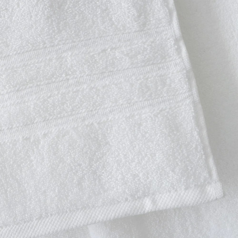 Białe bawełniane ręczniki frotte zestaw 6 szt. Zero Twist – Catherine Lansfield