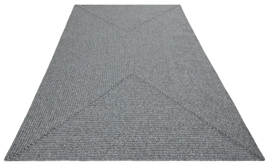 Szary dywan odpowiedni na zewnątrz 150x80 cm – NORTHRUGS