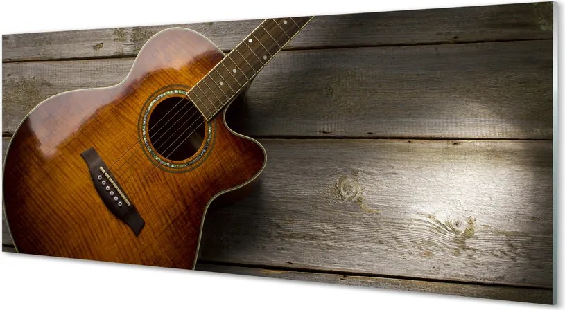 Szkło Ozdobne do Kuchni Klasyczna Gitara