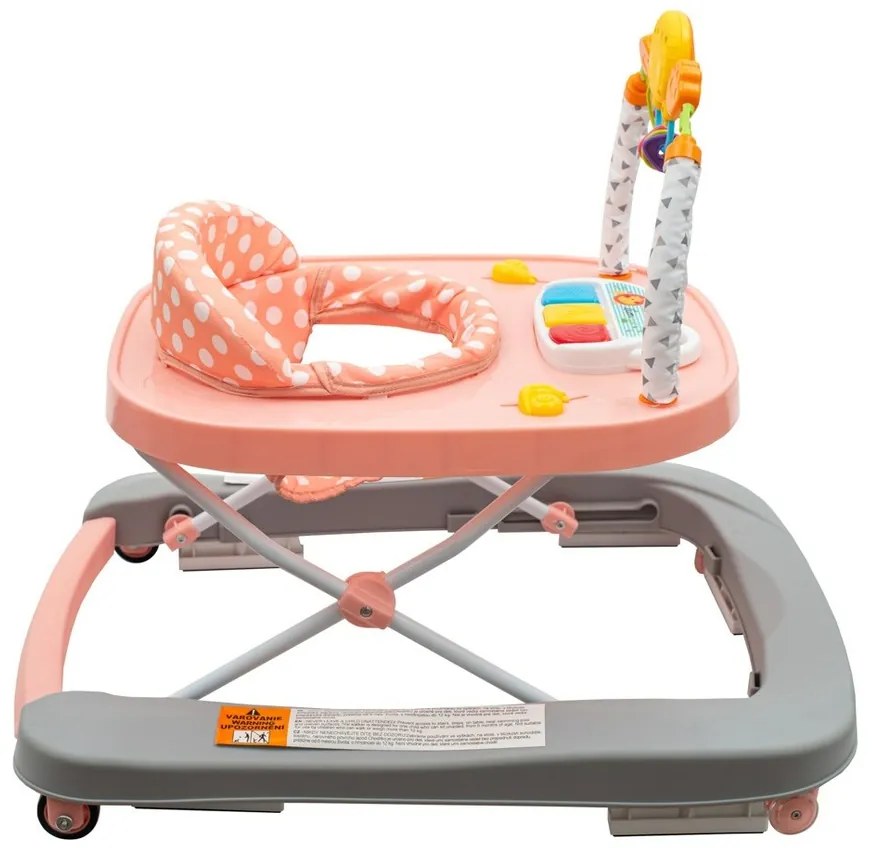 New Baby Chodzik dla dzieci Forest Kingdom Pink