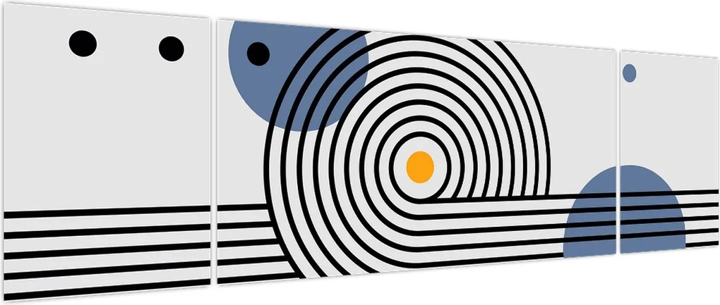 Obraz - Minimalistyczna abstrakcja N⁰1 (170x50 cm)
