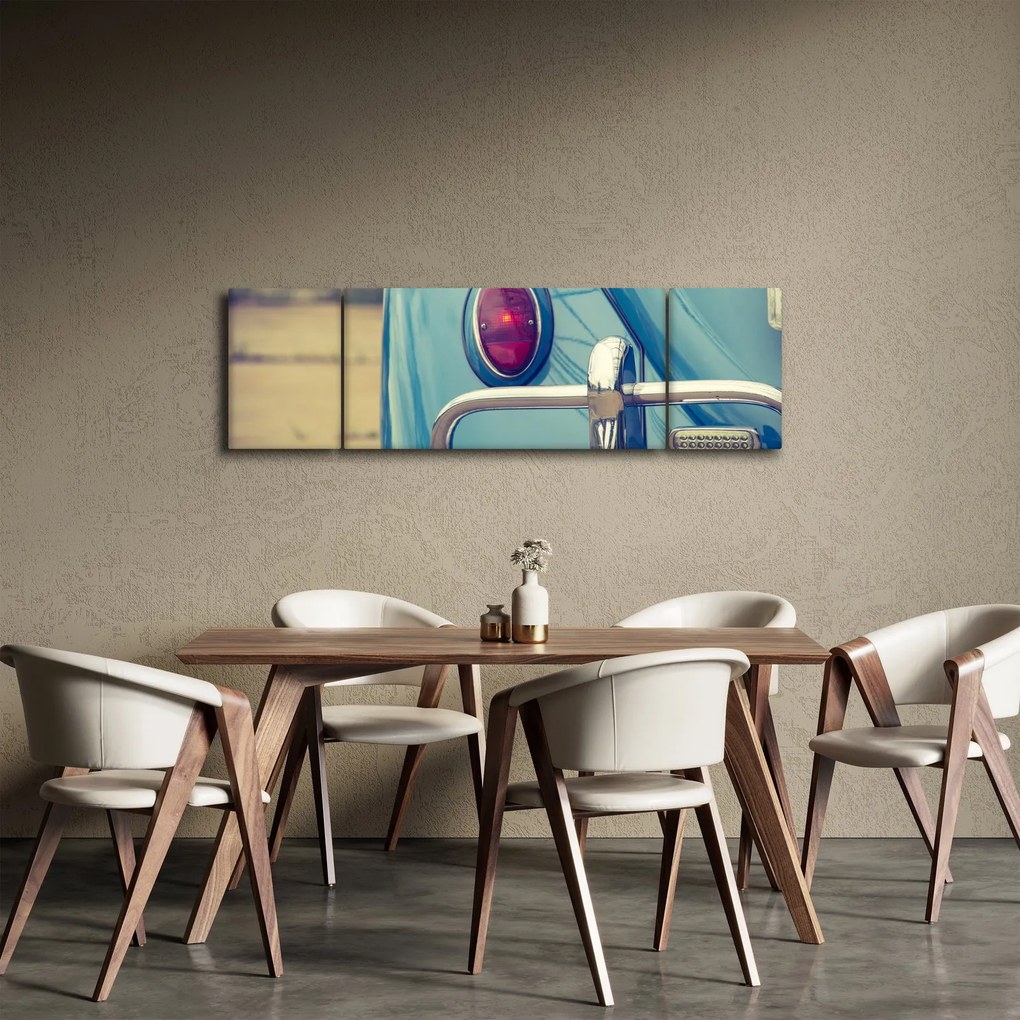 Obraz turkusowego weterana (170x50 cm)