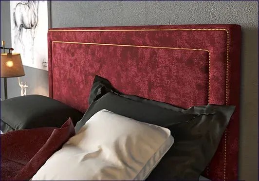 Pojedyncze łóżko boxspring 90x200 32 kolory G1-K17
