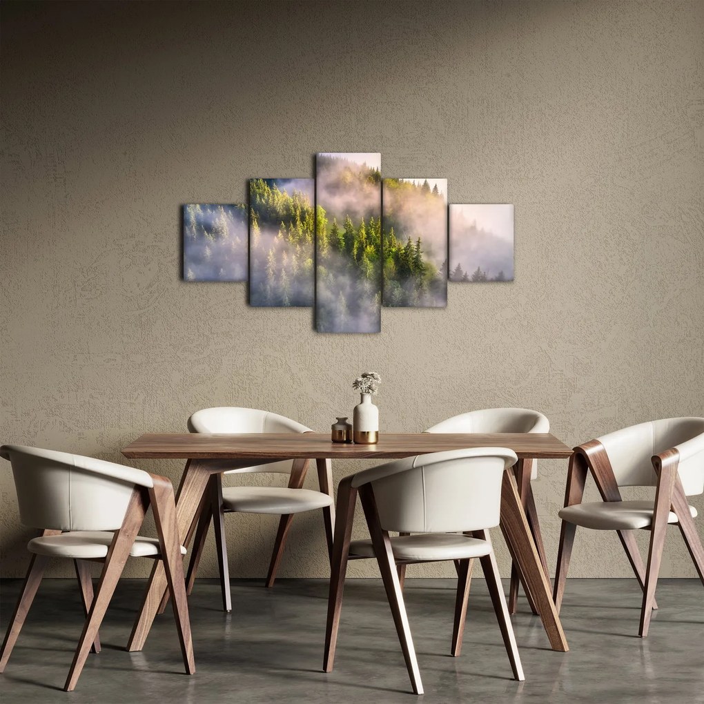 Obraz górskiego krajobrazu (125x70 cm)