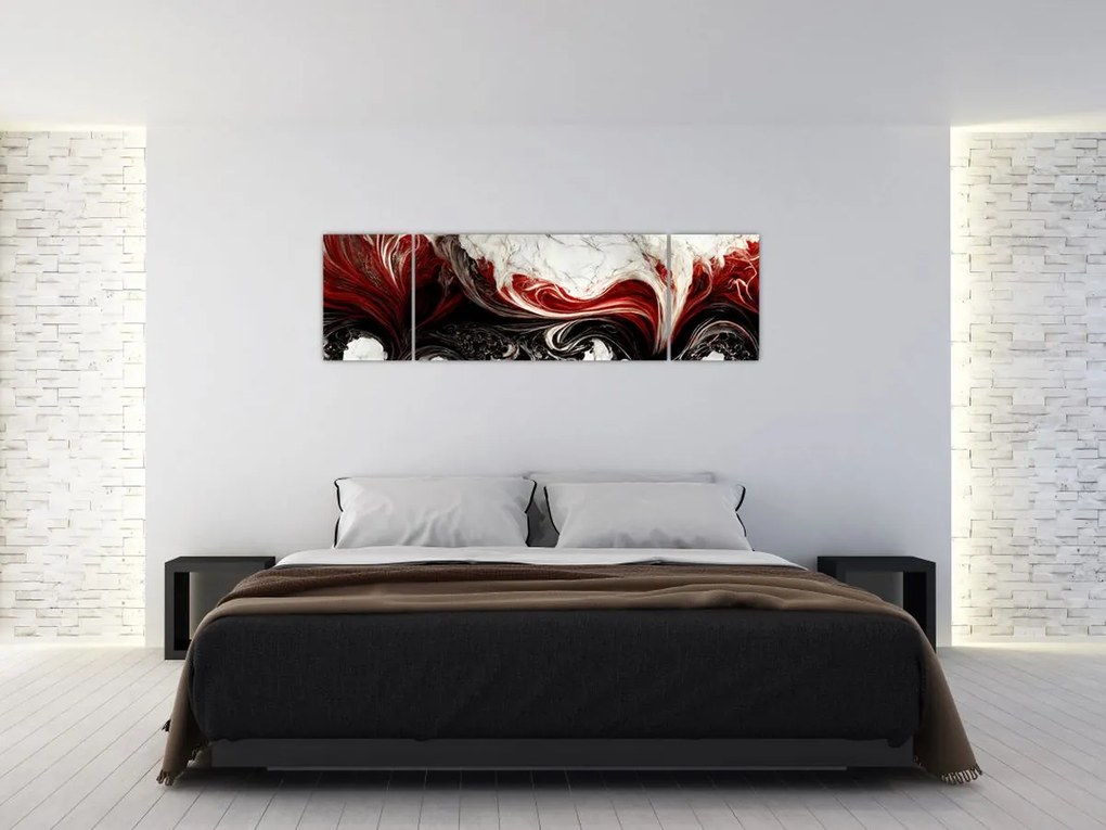 Obraz - Marmurowa abstrakcja (170x50 cm)