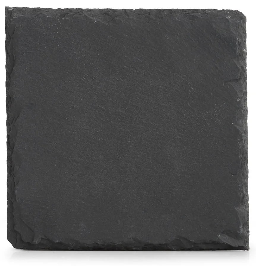 Zestaw podkładek łupkowych, 10 x 10 cm