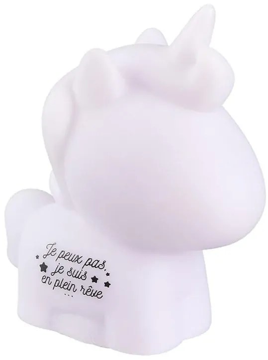 Dziecięca lampka nocna LED UNICORN 10x7,5 cm