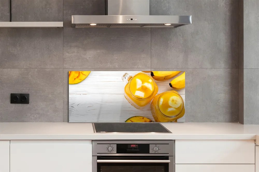 Panel szklany do Kuchni Egzotyczny Mix Mango i Banan