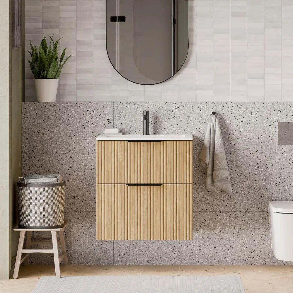 Umywalka Duravit z szafką pod umywalkę TIM 60 cm