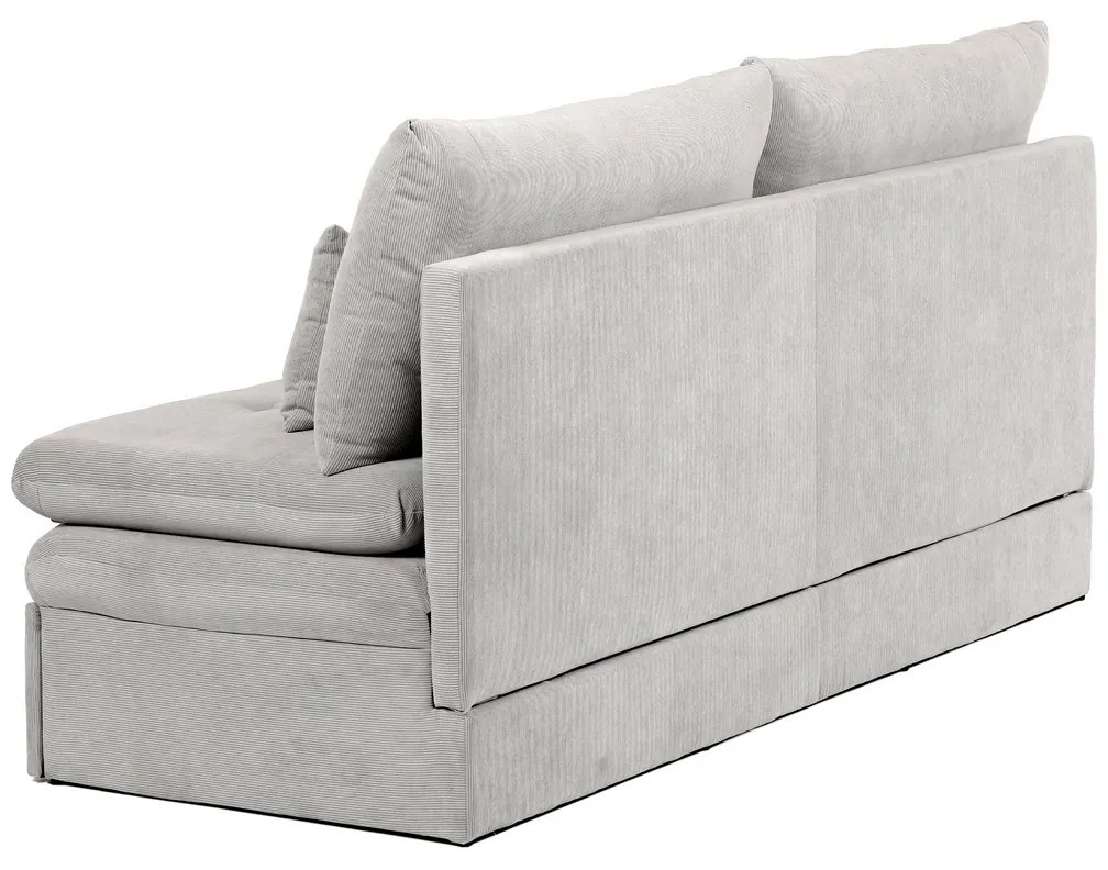 Rozkładana sofa trzyosobowa ASB-4740 BGE2,manżestrowa, beżowa