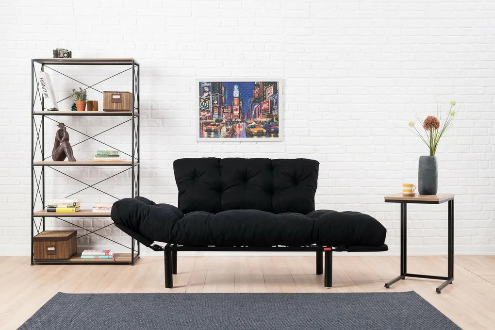 Sofa rozkładana Nitta Black