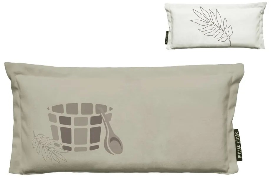 Poduszka do sauny 50x25 cm Cozy Sauna 1 – Butter Kings
