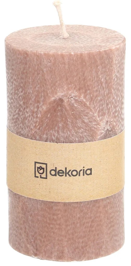 Świeca zapachowa palmowa walec Old Pink