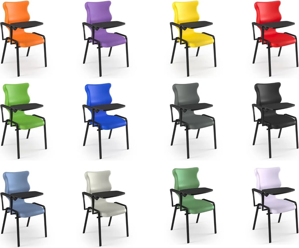 Ergonomiczne krzesło uczniowskie z pulpitem Student Plus rozmiar 6