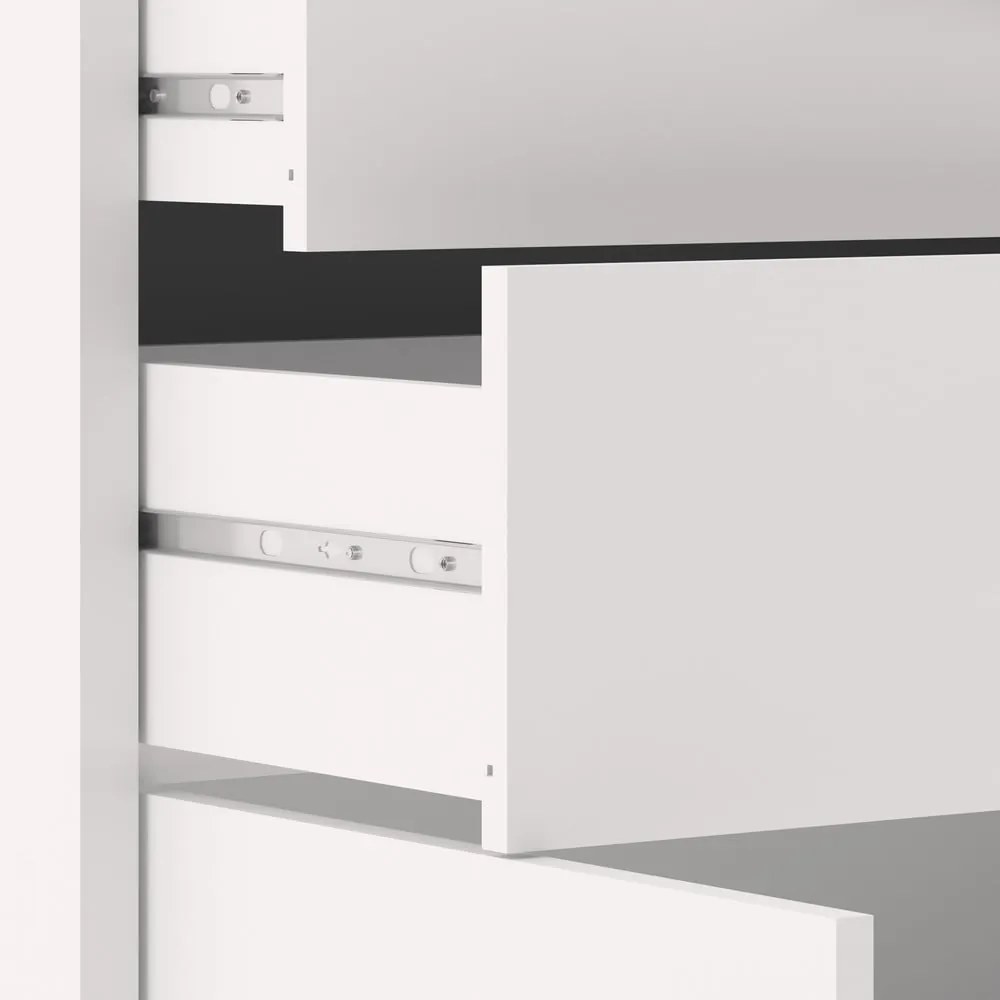 Biały element modułowych systemów półek 84x105 cm Prima – Tvilum