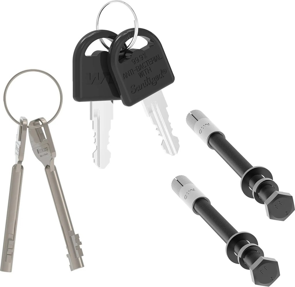 Sejf meblowy PRAKTIK 65, mechaniczny S1, 650 x 440 x 360mm, 79 l