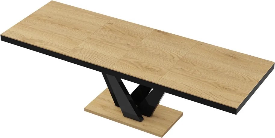 Nowoczesny stół rozkładany do jadalni Vegas Hubertus dąb