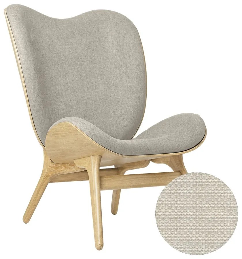 Beżowy fotel A Conversation Piece – UMAGE