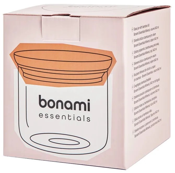 Szklany pojemnik na żywność na produkty sypkie Mineral – Bonami Essentials