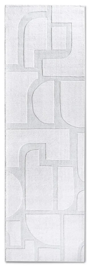 Kremowy wełniany chodnik tkany ręcznie 80x250 cm Alexis – Villeroy&amp;Boch