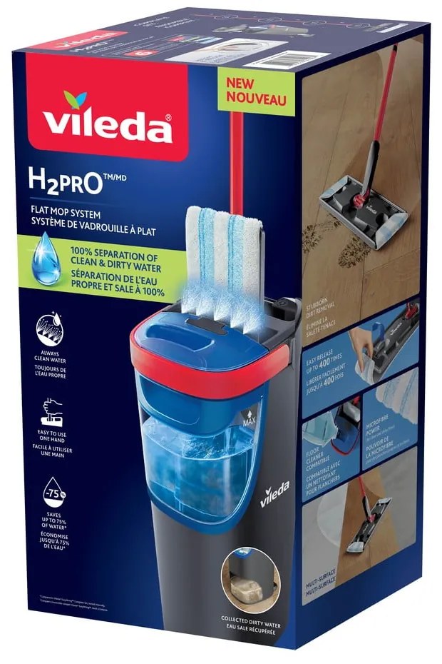 Mop z wiadrem H2PrO – Vileda
