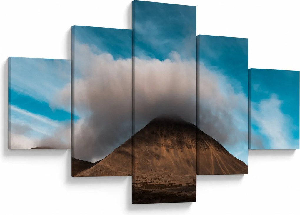 Obraz - Chmura nad szczytem (125x70 cm)