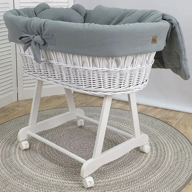 Zielony zestaw kosz na stelażu B5-G60