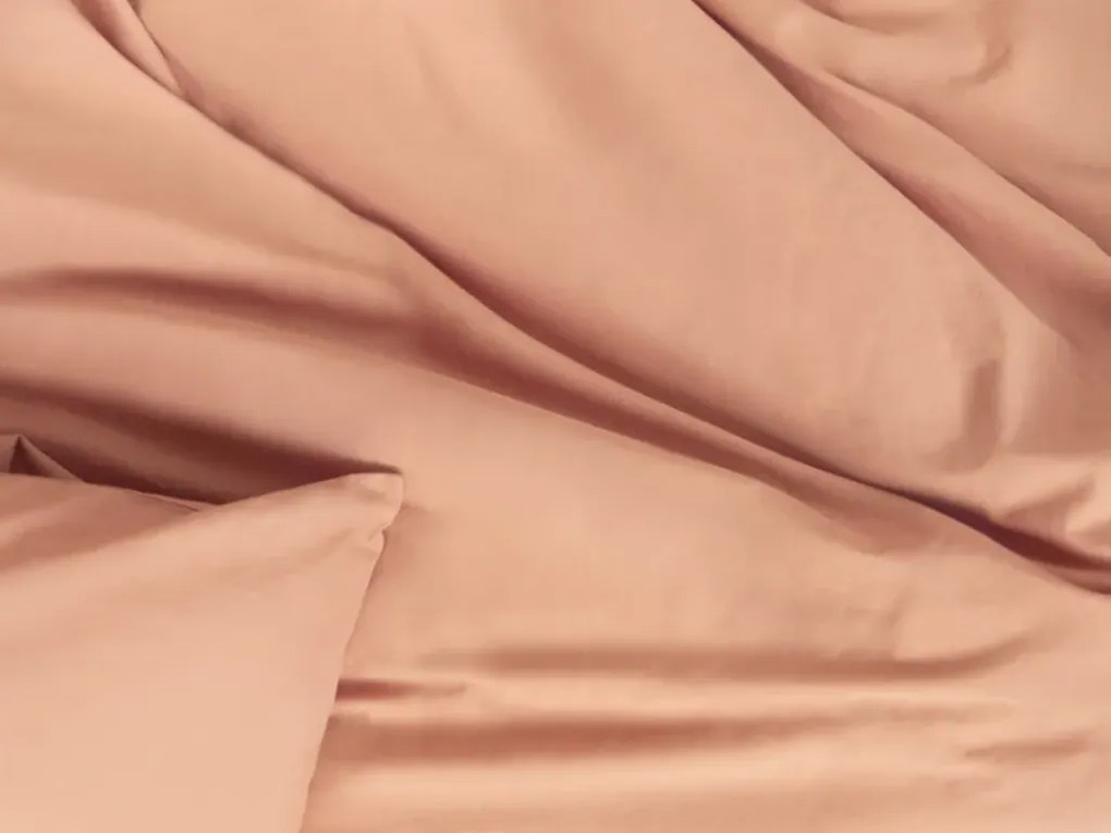 PrzytulneMieszkanie.pl PrzytulneMieszkanie.pl Bawełniana pościel CALMORA pudrowy róż Rozmiar pościeli: 70 x 90 cm | 140 x 220 cm