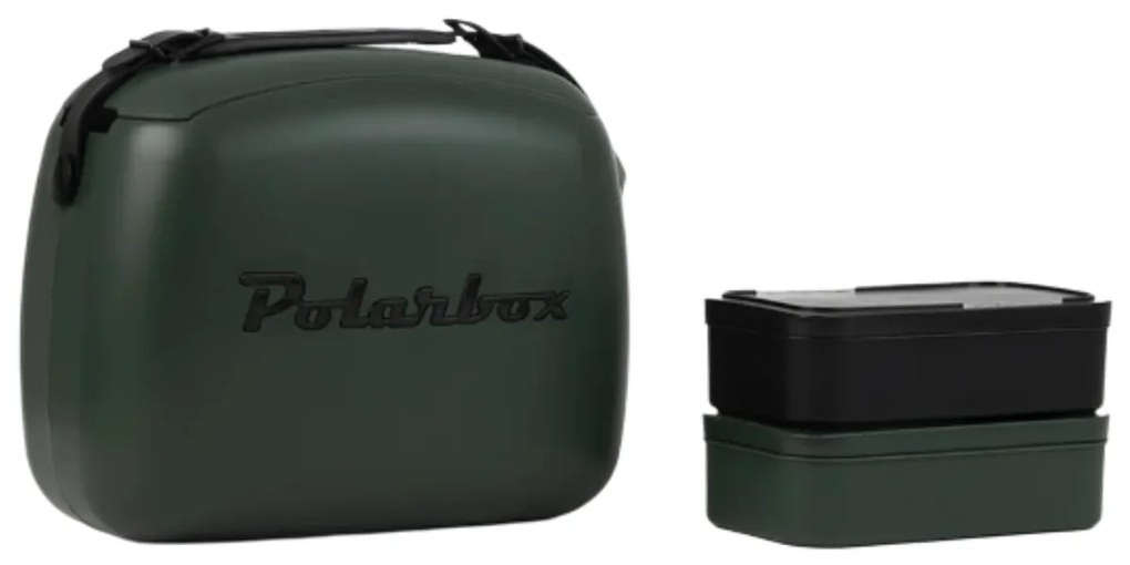 Polarbox Pojemnik chłodzący Classic Black 6 l, zielony