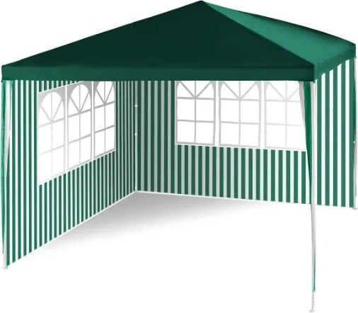 Pawilon ogrodowy 3 x 3 m + 2 ścianki boczne z oknami