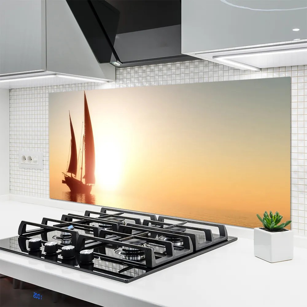 Panel nad blat kuchenny Rejs o Zachodzie Słońca