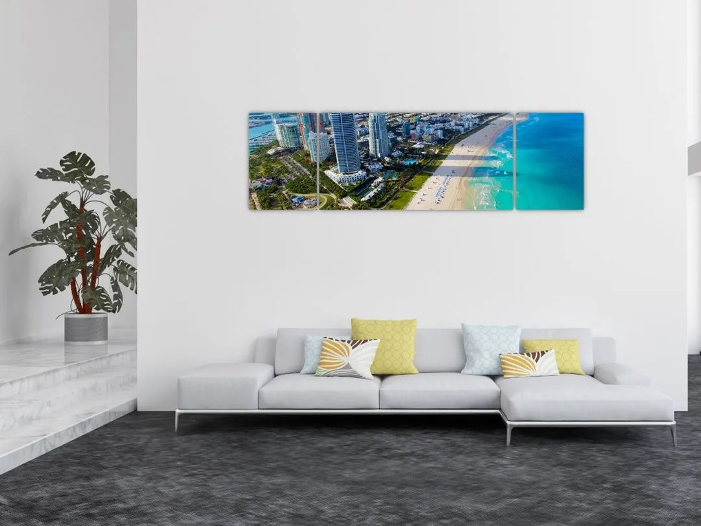 Obraz- Miami, Floryda (170x50 cm)