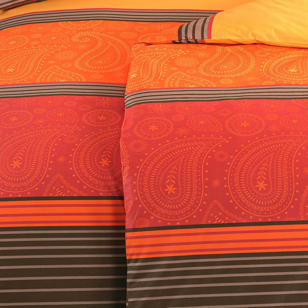 4Home Pościel bawełniana Sunset, 220 x 200 cm, 2 szt. 70 x 90 cm