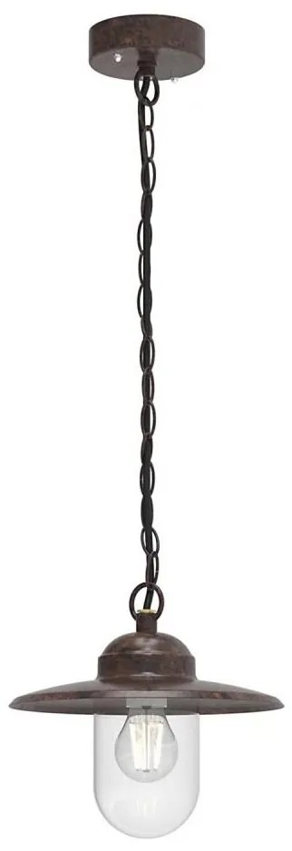 Nordlux - Zewnętrzna lampa wisząca LUXEMBOURG 1xE27/60W/230V IP33