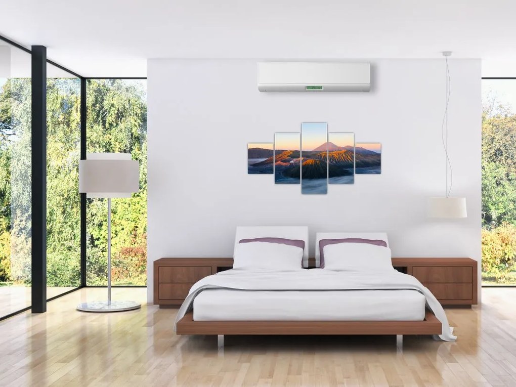 Obraz góry Bromo w Indonezji (125x70 cm)