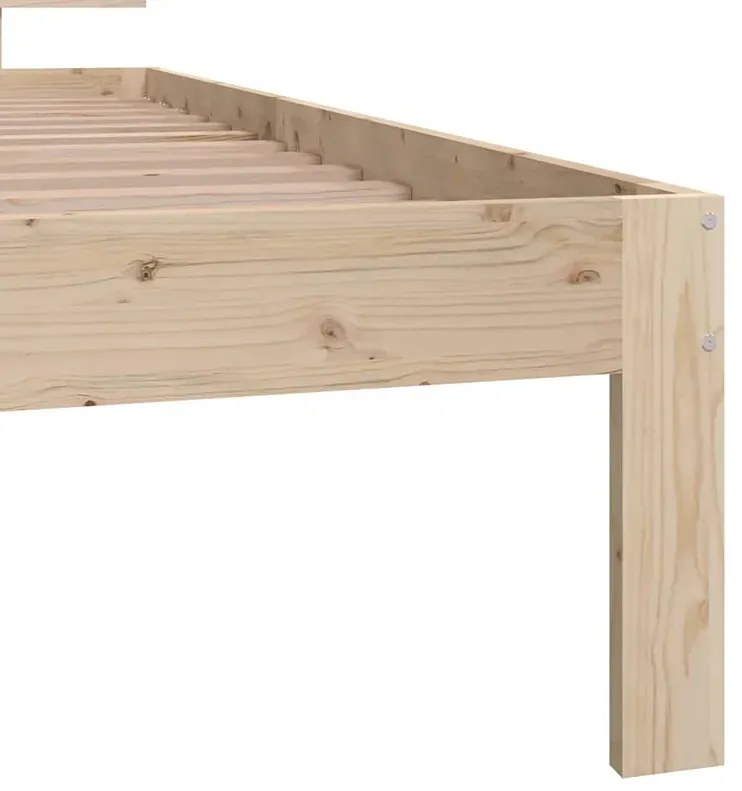 Pojedyncze sosnowe łóżko 90x200 S7-R80