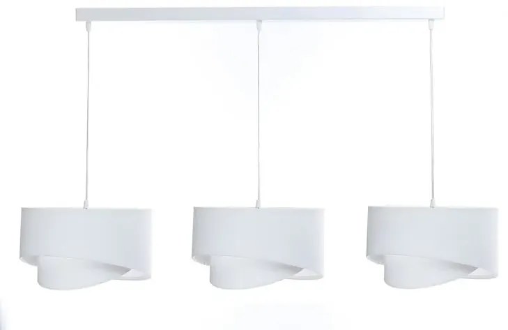 Biała skandynawska lampa wisząca nad stół - 5X S511 Z3-L24