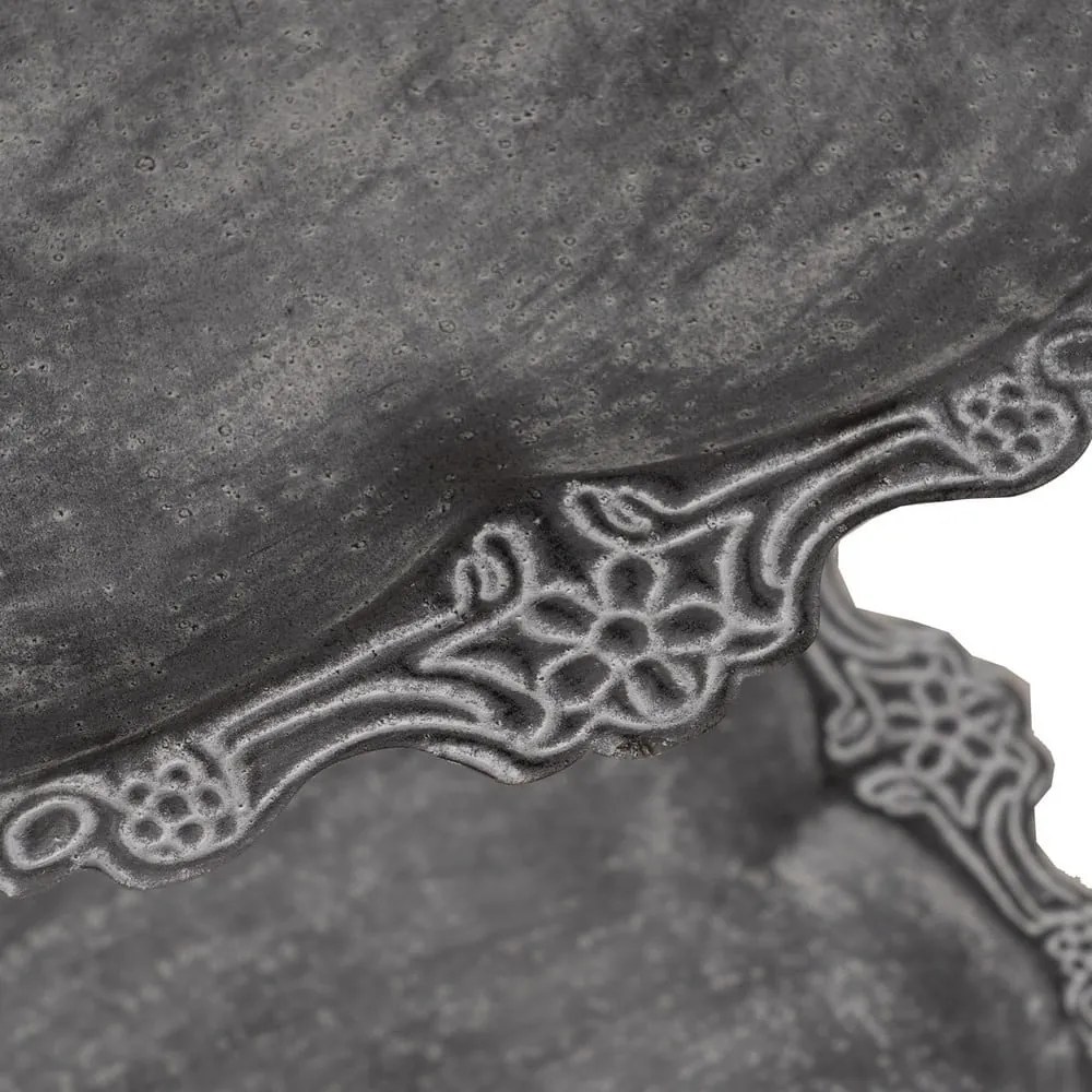 Szary metalowy regał 45x144x45 cm Mireille – Ixia