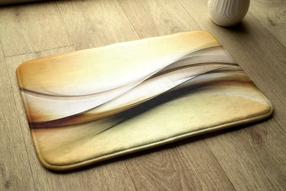 Dywanik łazienkowy Dywanik łazienkowy Złota Abstrakcja