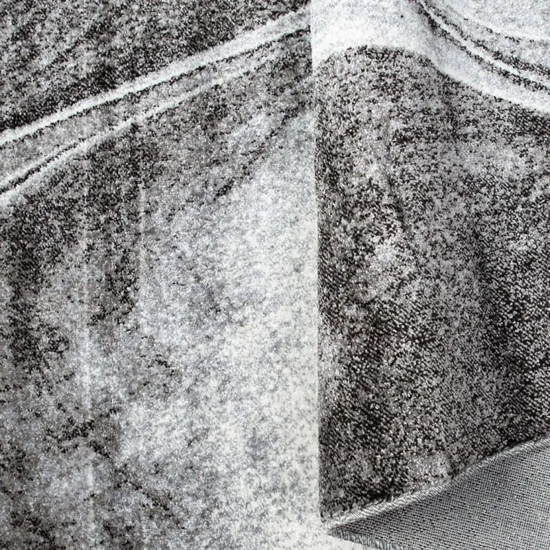 Dywan nowoczesny Perlage Geometria szary 120 cm x 170 cm