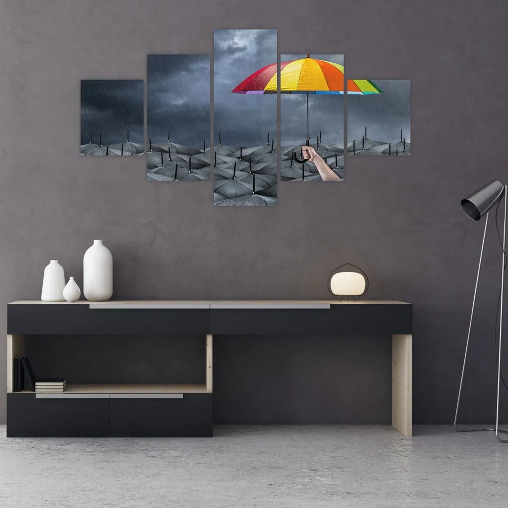 Obraz - Parasole (125x70 cm)