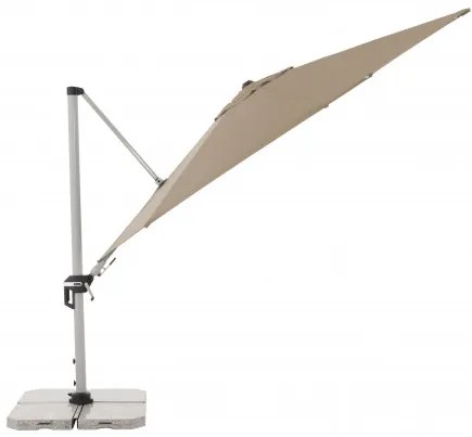 ACTIVE 370 cm - wahadłowy parasol ogrodowy z drążkiem bocznym : Substancja Desen - 846
