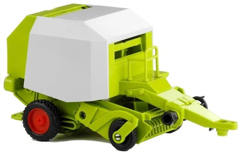 Traktor z prasą rolującą do belowania gra 37,5 cm