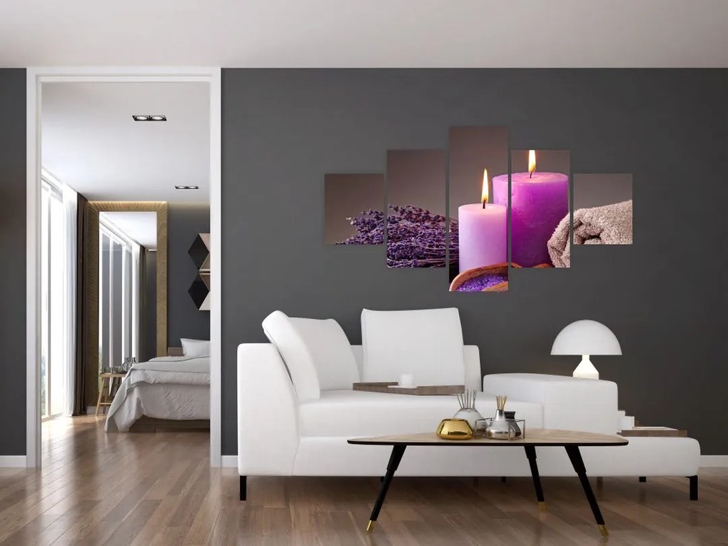 Obraz rzeczy spa (125x70 cm)
