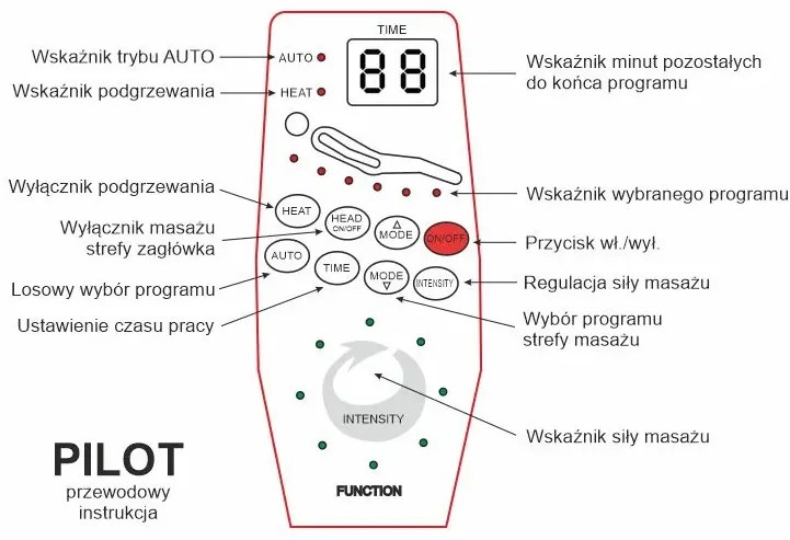 FOTEL ROZKŁADANY NEPTUN M (FUNKCJA MASAŻU) VELVET BEŻOWY BLUVEL 28 SIGNAL